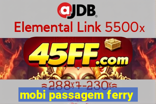 mobi passagem ferry